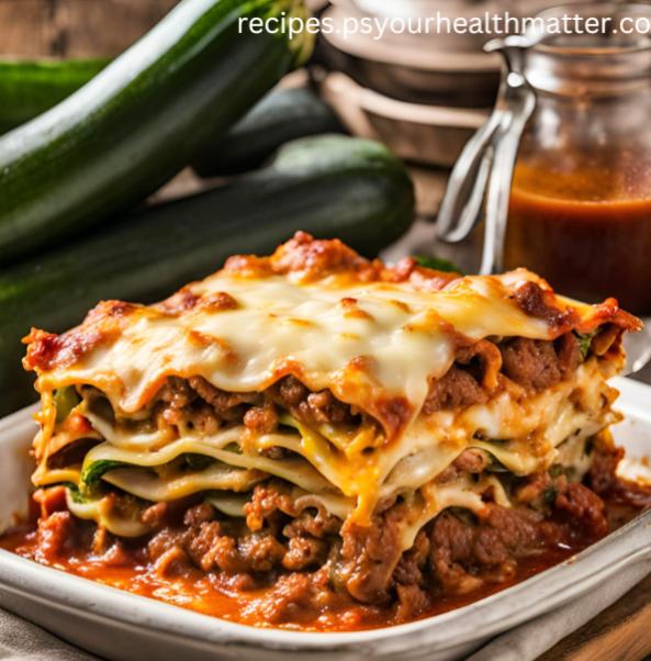 Beef Zucchini Lasagne
