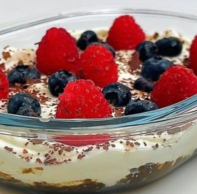 High-Protein Choc-Strawberry Weetabix Breakfast Parfait